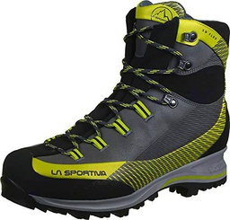 La Sportiva Trango TRK Leather GTX Carbon/Green, Zapatillas de montaña Unisex Adulto, 44 EU