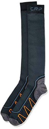 CMP - Calcetines altos trekking lana, Negro, 39/42