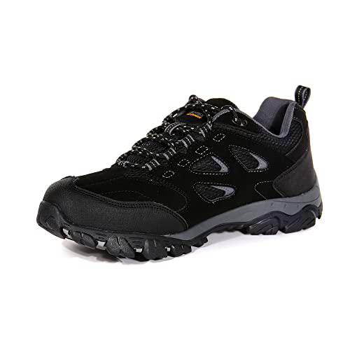 Regatta Holcombe Iep Low, Walking Shoe Mens, (Black/Granite 9v8), 11 EU