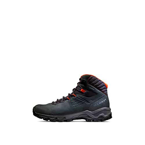 Mammut Botas Mercury IV Mid GTX Hombre, Black/Hot Red, 47 1/3 EU