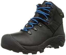 Keen Pyrenees, Botas para Senderismo Hombre, Black/Legion Blue, 42 EU