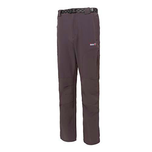 Izas Chamonix, Pantalón de Montaña para Hombre, Gris Oscuro, XL