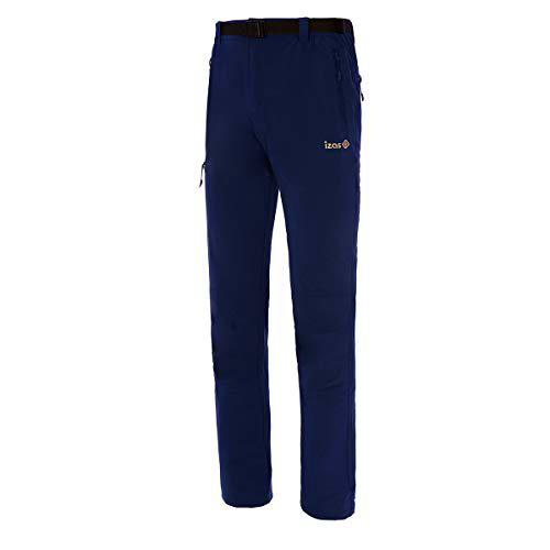 Izas Biel Pantalones Trekking, Hombre, Azul Noche/Azul Noche, XL