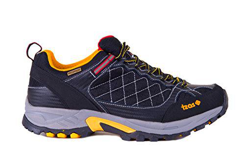 Izas NILSEN Zapatillas de Trekking, Hombre, Negro/Fuxia, 37