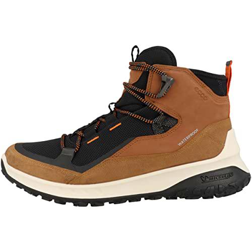 ECCO ULT-trn M Mid WP, Botas Hombre, Sierra Cognac Black, 40 EU