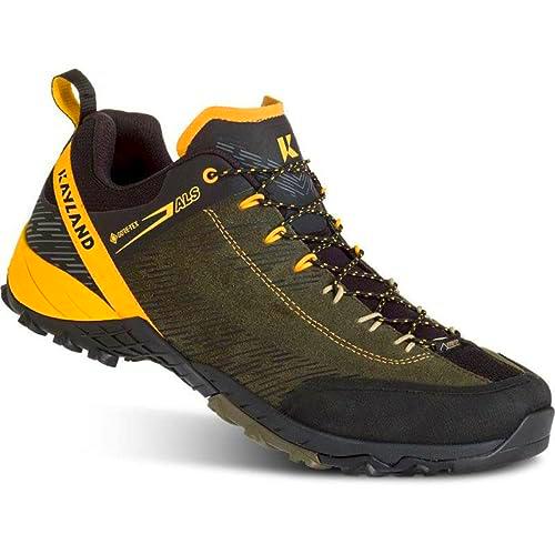 Kayland 018022310 REVOLT GTX Hiking shoe Hombre DARK GREEN YELLOW EU 40.5