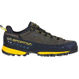 La Sportiva Tx5 Low GTX, Botas de montaña Hombre, Carbon/Yellow, 38 EU