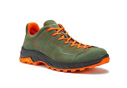 GARSPORT Rozes Low, Trekking Shoe Hombre, Bosque/Naranja, 44 EU