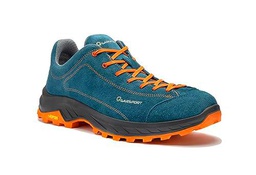 GARSPORT Rozes Low, Trekking Shoe Hombre, Verde/Naranja, 47 EU