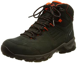 MAMMUT Botas Mercury IV Mid GTX Hombre, Black/Hot Red, 48 EU