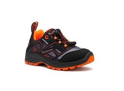 GARSPORT IENA Low WR, Trekking Shoe Unisex Adulto, Negro/Naranja, 37 EU