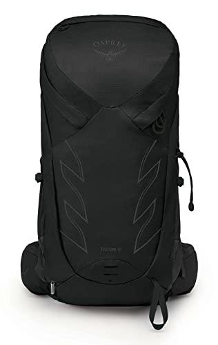 Osprey Talon 18 mochila de senderismo para hombre Stealth Black O/S