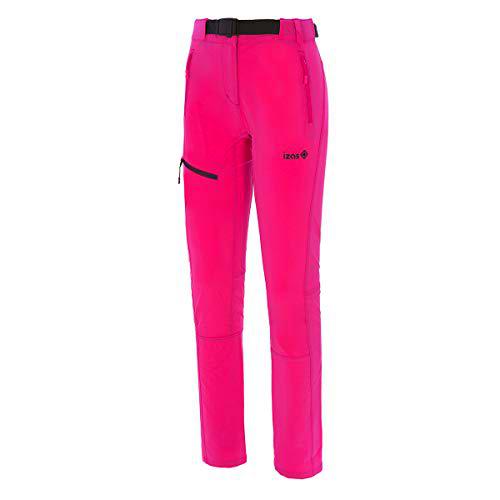 Izas Helga Pantalones Trekking, Mujer, Fuxia/Negro, M