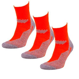 JD Outdoorsocke Orange Calcetines de Trekking/Outdoor