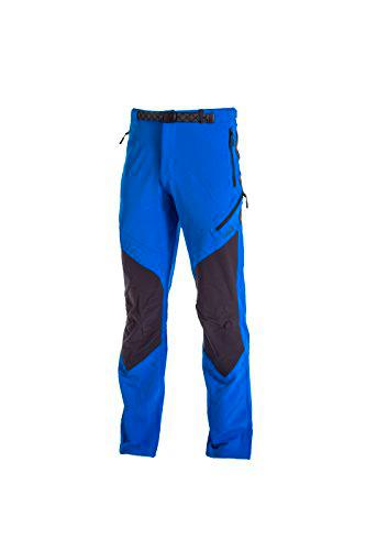 Izas Ilde Pantalones Trekking, Hombre, Azul Cian/Gris Oscuro, XXL