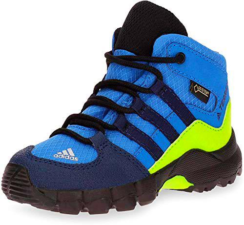 adidas Terrex Mid GTX I, Botas Unisex niños, Azul (Trace Royal/Collegiate Navy/Solar Slime 0), 21 EU