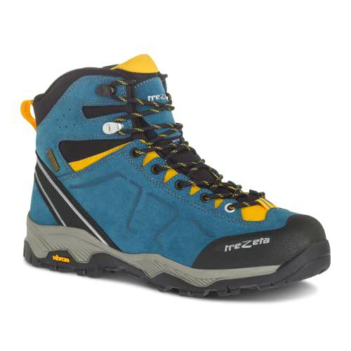 TREZETA 010722237 DRIFT WP Hiking shoe Hombre BLUE YELLOW EU 47.5