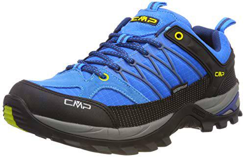 CMP Rigel Low, Botas de Senderismo Hombre, Turquesa (Indigo Marine), 40 EU