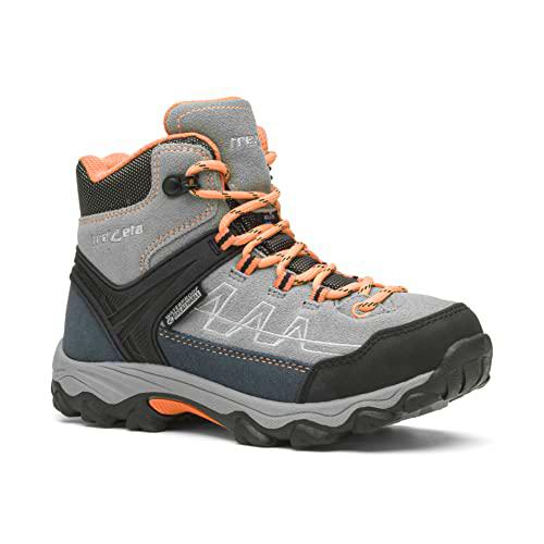 TREZETA 010722325 STORM WP JR Hiking shoe Hombre GREY PEACH EU 35