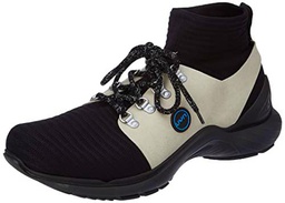 UYN Himalaya 6000 Mid Black Sole, Trekking Hombre, Negro/Gris Perla, 41 EU