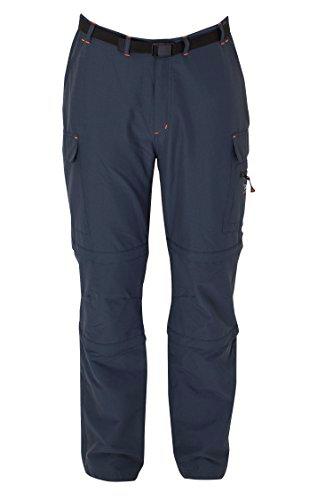 DEPROC active Pantalones de Trekking y Senderismo Mujer Kenora de Double Zip Off