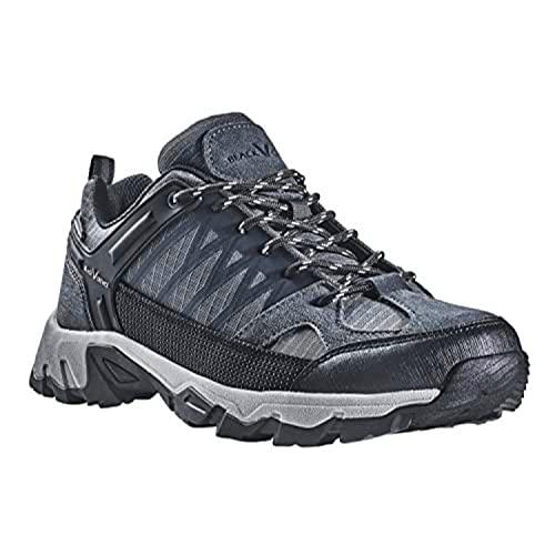 Black Crevice Botas de Trekking montañismo Hombre, Gris Oscuro, 42 EU