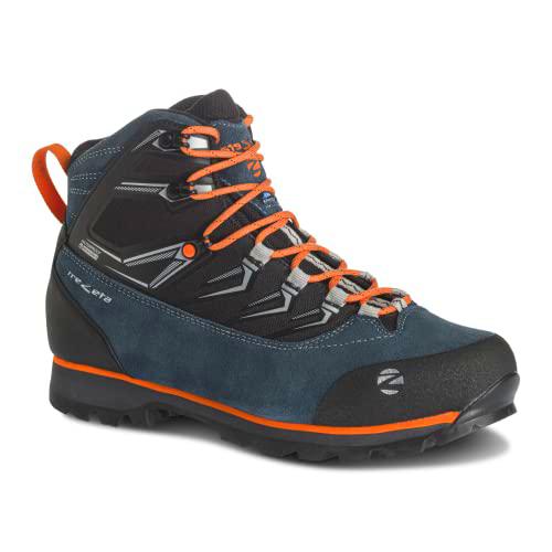 Trezeta Aoraki WP, Zapato de Trekking Hombre, Blue Ink Orange, 39 EU