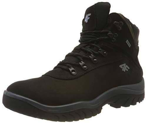 4F H4Z20-OBMH205-21S_44, Zapatillas de Trekking Hombre, Negro, EU