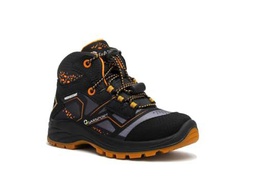 GARSPORT IENA Mid WR, Trekking Shoe Unisex Adulto, Negro/Naranja, 39 EU