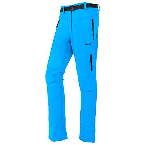 Izas Olca Pantalones Trekking, Mujer, Turquesa/Negro, XXL