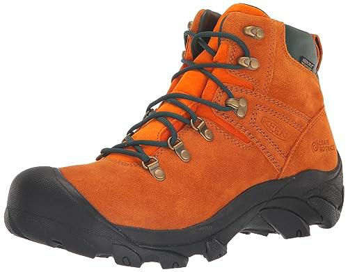 KEEN Pyrenees, Botas para Senderismo Hombre, Maple/Marmalade, 45 EU