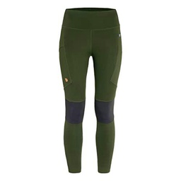 Fjallraven 84771-662-048 Abisko Trekking Tights Pro W Pants Mujer Deep Forest-Iron Grey Tamaño XXS