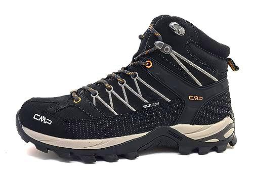 CMP Rigel Mid Trekking Shoes WP, Plomo, 39 Hombre, EU