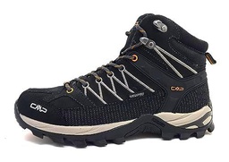 CMP Rigel Mid Trekking Shoes WP, Plomo, 40 Hombre, EU