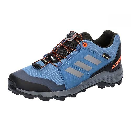 adidas Terrex Gore-Tex Hiking, Walking Shoe, Wonder Steel/Grey Three/Impact Orange, 38 EU