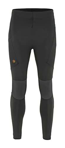 Fjallraven 84772-550-048 Abisko Trekking Tights Pro M Pants Hombre Black-Iron Grey Tamaño XS