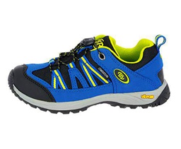 Brütting Ohio, Zapatos de Low Rise Senderismo, Azul (Blau/Schwarz/Lemon Blau/Schwarz/Lemon), 36 EU