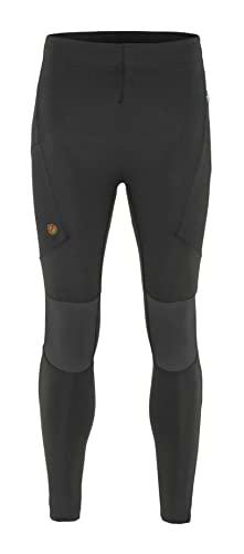 Fjallraven 84772-550-048 Abisko Trekking Tights Pro M Pants Hombre Black-Iron Grey Tamaño XL