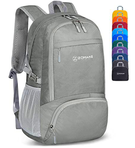 ZOMAKE Mochila plegable ligera - Mochila plegable pequeña de 30 l