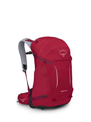 Osprey Hikelite 28 mochila de senderismo unisex Sangria Red M/L