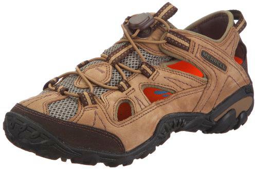 Merrell Cham3 Plexus Sandalias para hombre, Beige, 48 EU