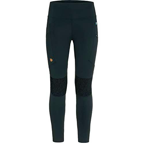 Fjallraven 87143-550 Abisko Trekking Tights HD W/Abisko Trekking Tights HD W Pants Mujer Black Tamaño M