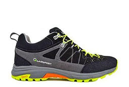 Garsport Fast Hike Low Tex, Trekking Shoe Hombre, Negro Antracita, 36 EU