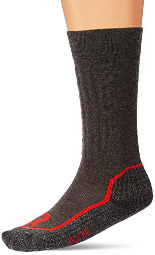 ROCK EXPERIENCE REUA01811 TREKKING P499 Socks Unisex EBONY MELANGE 41