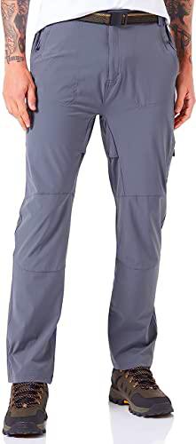 MEETYOO Pantalones Aire Libre de Hombre Trekking Pantalones Senderismo Secado Rápido Pantalón Funcionales Escalada Correr Montar Caminar Pantalones