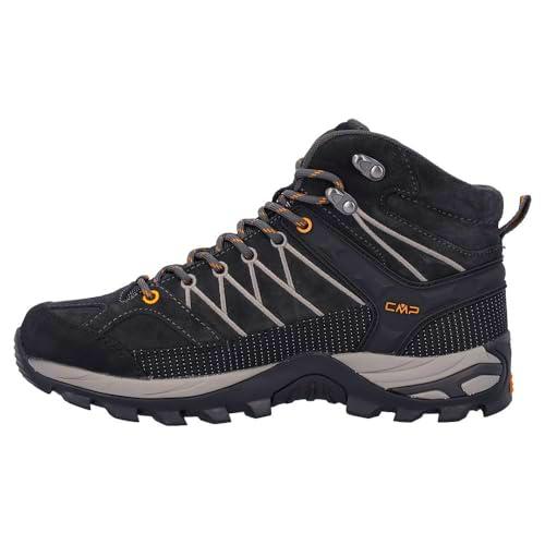 CMP Rigel Mid Trekking Shoes WP, Plomo, 41 Hombre, EU