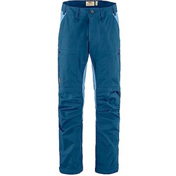 Fjallraven 81535R-534-543 Abisko Lite Trekking Zip-Off M Reg Pants Hombre Indigo Blue-Dawn Blue Tamaño 50