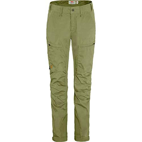 Fjallraven 89583S-622 Abisko Lite Trekking TRS W Short Pants Mujer Light Olive Tamaño 42