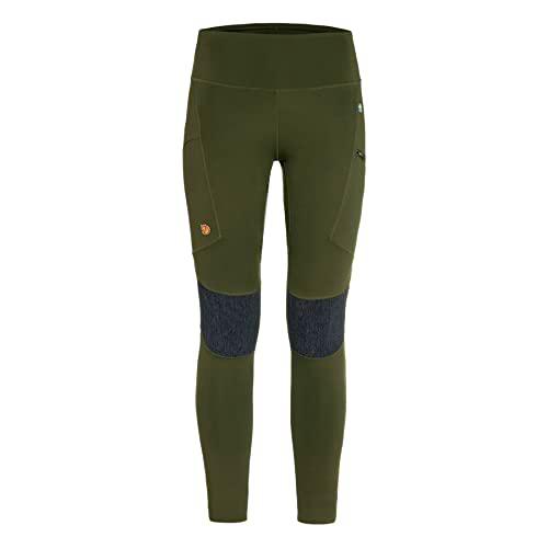 Fjallraven 87143-662 Abisko Trekking Tights HD W Pants Mujer Deep Forest Tamaño XXS