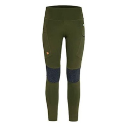 Fjallraven 87143-662 Abisko Trekking Tights HD W/Abisko Trekking Tights HD W Pants Mujer Deep Forest Tamaño S